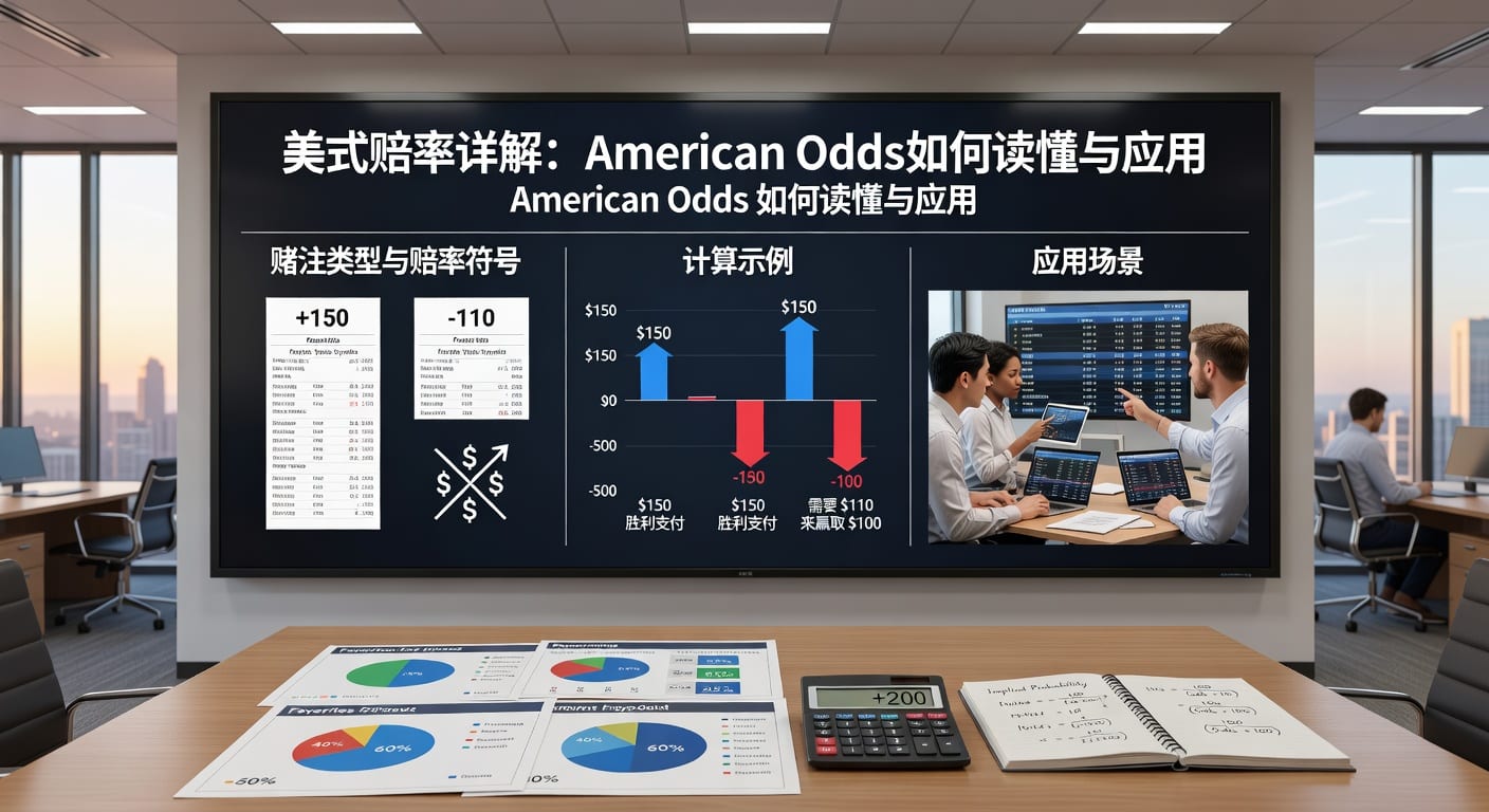 美式赔率 American Odds：2026世界杯投注新手入门与实战指南