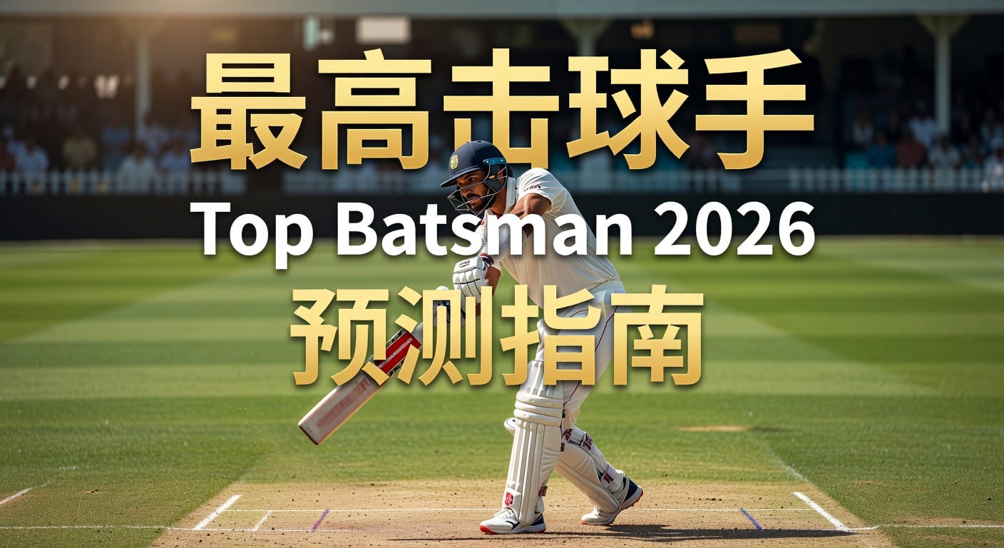 2026年世界杯投注：最高击球手 Top Batsman 实力与趋势深度解析