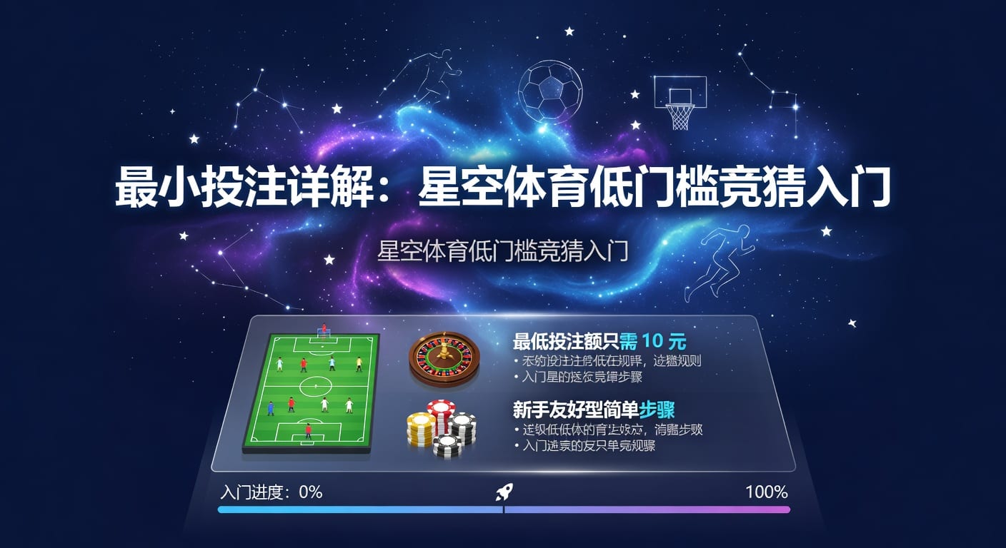 最小投注：体育竞猜新格局下的资深玩家指南 2026