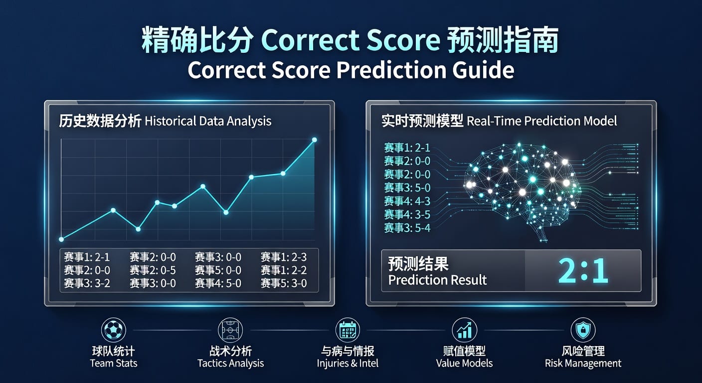 精确比分 correct score：2026年世界杯投注预测思路