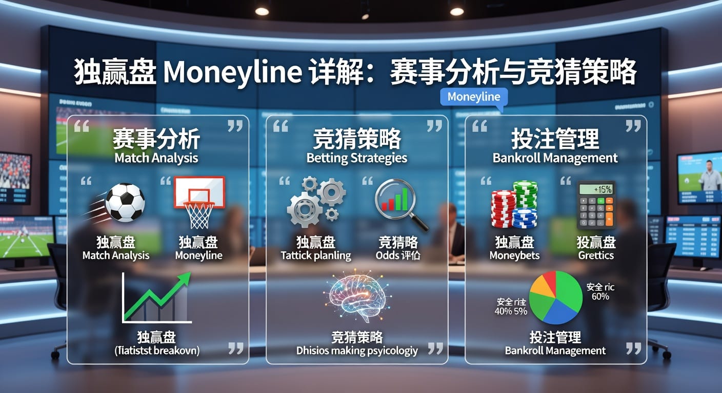 独赢盘 moneyline：投注规则、赔率解读与实战分析